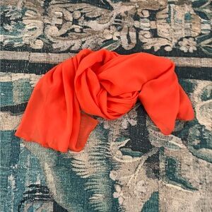 Elegant Orange Scarf